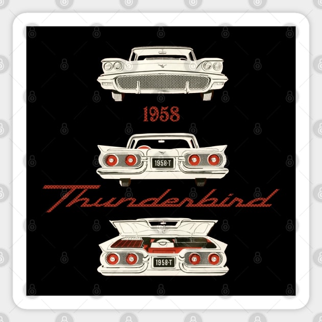 1958_Super_Car_ Sticker by MotorManiac